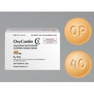 Oxycodone 40 mg Oxycodone 40 mg