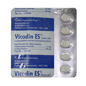 Vicodin ES 7.5/750 mg Vicodin ES 7.5/750 mg